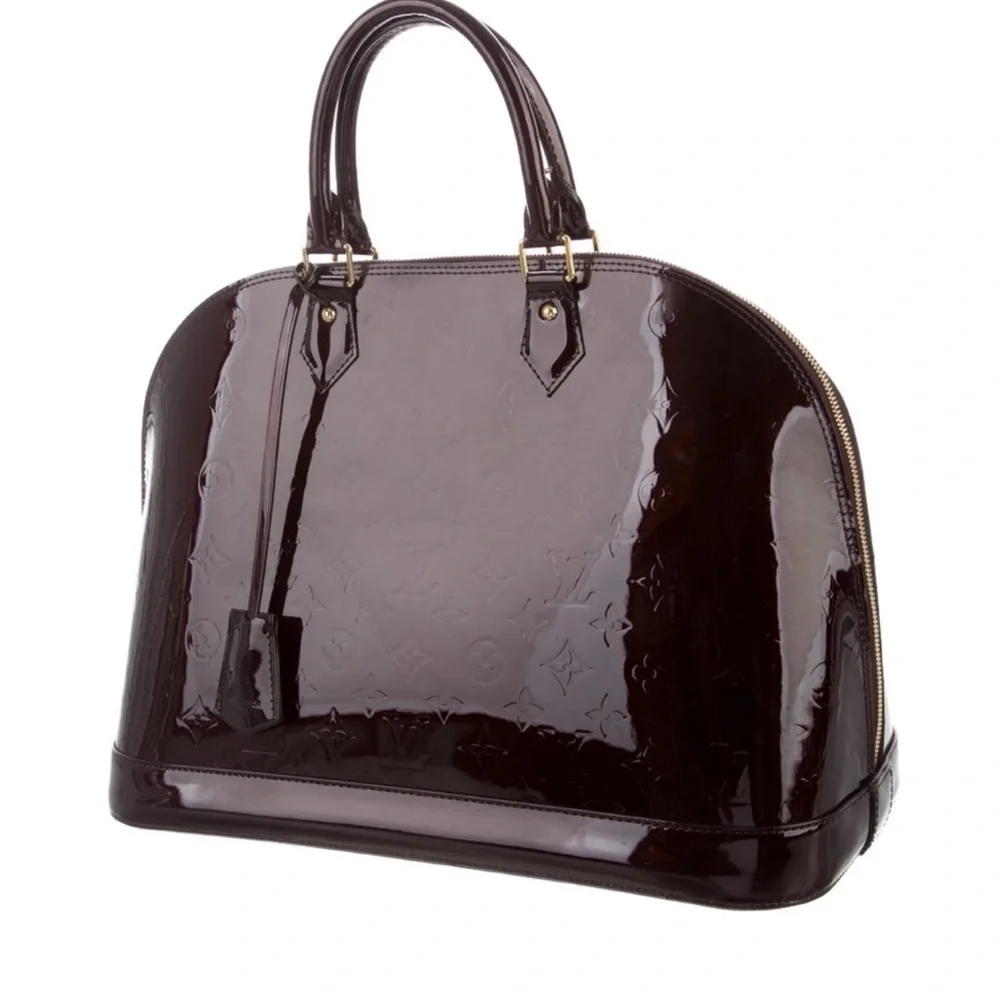 Louis Vuitton Alma Vernis GM Amarante - Picture 4 of 7